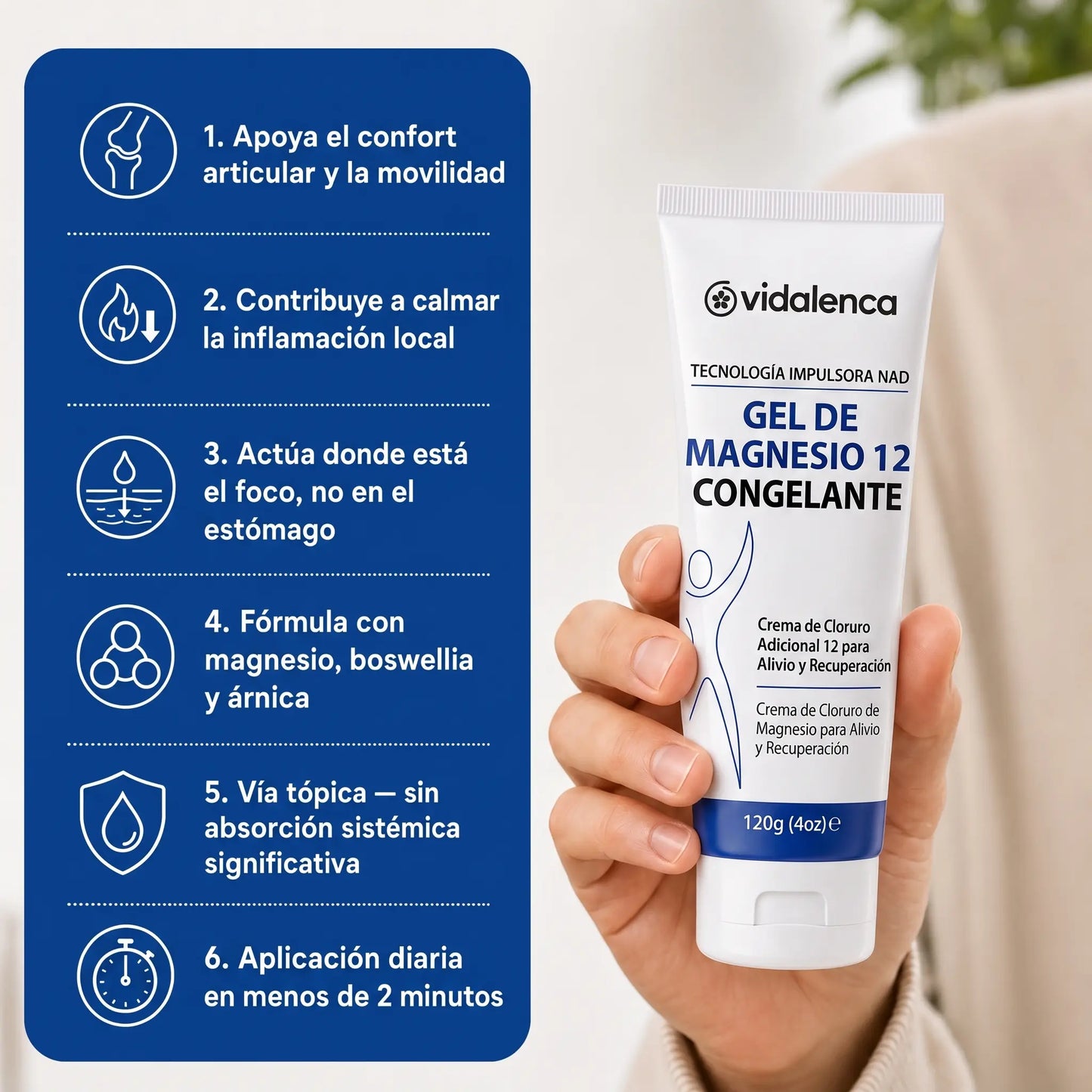 VidaLenca - Magnesio Frío™
