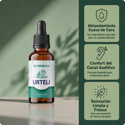 Urteli - elimina la cera acumulada